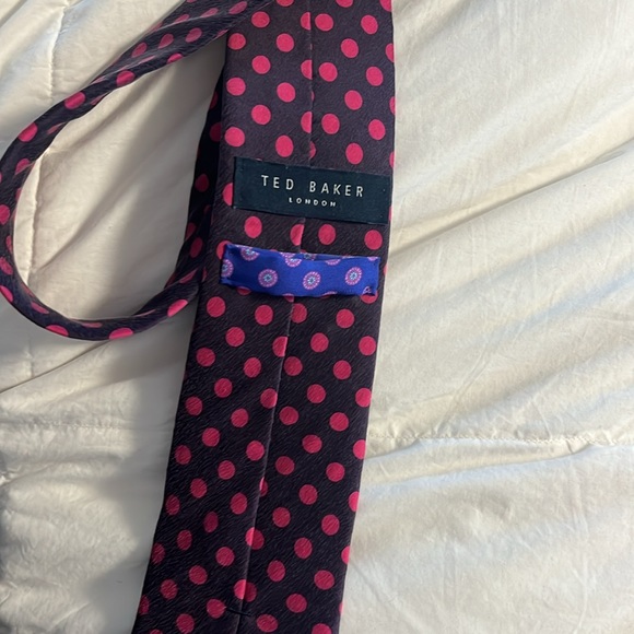 Ted Baker Polka Dot Tie - Picture 3 of 4